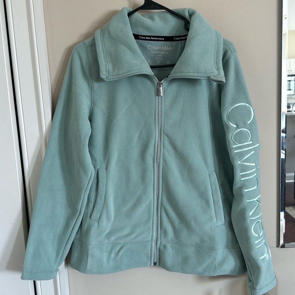 Calvin Klein performance fleece zip up